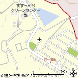 三重県名張市すずらん台西１番町319周辺の地図