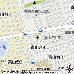 神戸市立青山台こばと幼稚園周辺の地図