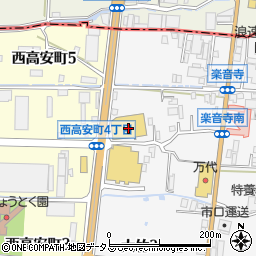 ジョーシン外環八尾店周辺の地図