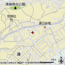 岡山県岡山市中区湊195周辺の地図