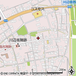 岡山県倉敷市真備町川辺454周辺の地図