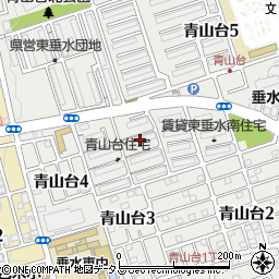 青山台住宅７０号棟周辺の地図