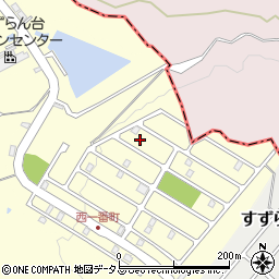 三重県名張市すずらん台西１番町50周辺の地図