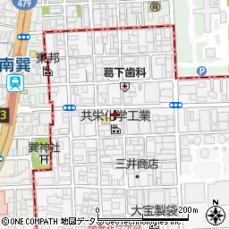 リビングメンテサービス大阪プロジェクト周辺の地図