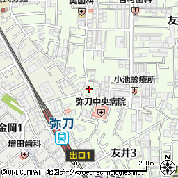 竹内診療所周辺の地図