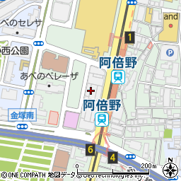 大阪市ホームヘルプ協会 ホームヘルプセンターあべの周辺の地図
