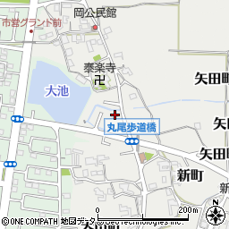 奈良県大和郡山市矢田町5499-1周辺の地図