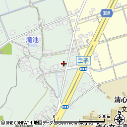 岡山県倉敷市二子1512周辺の地図