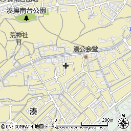 岡山県岡山市中区湊195-9周辺の地図
