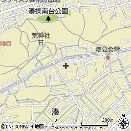 岡山県岡山市中区湊187周辺の地図