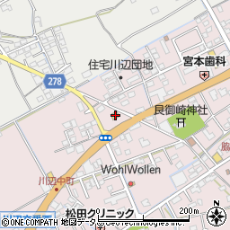 岡山県倉敷市真備町川辺148周辺の地図