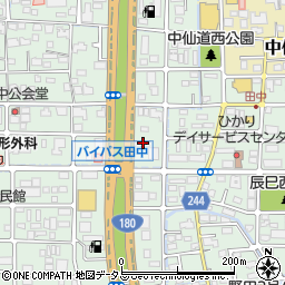 マンマ岡山店周辺の地図