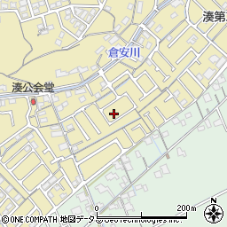 岡山県岡山市中区湊238周辺の地図