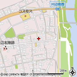 岡山県倉敷市真備町川辺438周辺の地図