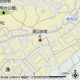 岡山県岡山市中区湊204周辺の地図