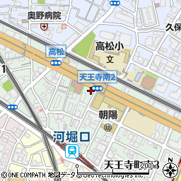 水道レスキュー大阪市阿倍野区天王寺町南営業所周辺の地図