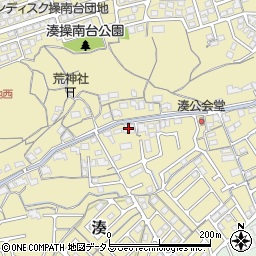 岡山県岡山市中区湊190周辺の地図