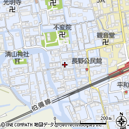 岡山県岡山市北区庭瀬887周辺の地図