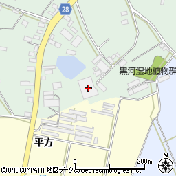 愛知県田原市大久保町黒河5周辺の地図