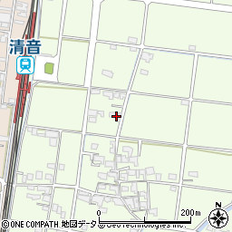 岡山県総社市清音軽部1519周辺の地図