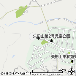 奈良県大和郡山市矢田山町97周辺の地図