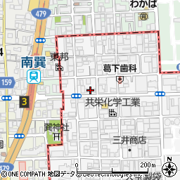 アスパック株式会社　大阪営業所周辺の地図