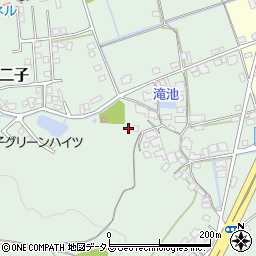 岡山県倉敷市二子1472周辺の地図