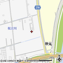岡山県岡山市中区倉益481-24周辺の地図