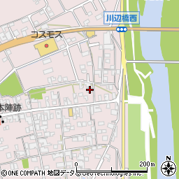 岡山県倉敷市真備町川辺430周辺の地図