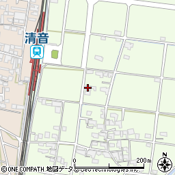 岡山県総社市清音軽部1534周辺の地図