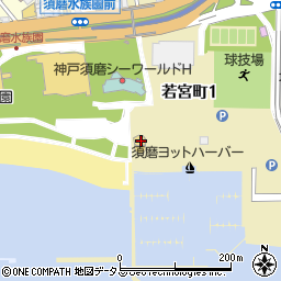 NORTHSHORE 須磨ヨットハーバー店周辺の地図
