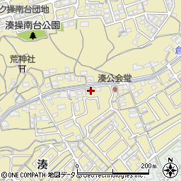 岡山県岡山市中区湊197周辺の地図