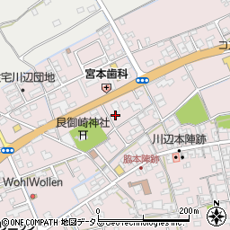 岡山県倉敷市真備町川辺220周辺の地図