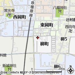 奈良県大和郡山市柳町239周辺の地図