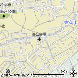 岡山県岡山市中区湊203周辺の地図