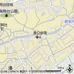 岡山県岡山市中区湊202周辺の地図