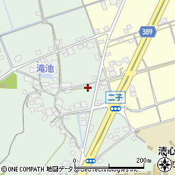 岡山県倉敷市二子1515周辺の地図