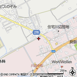 岡山県倉敷市真備町川辺67周辺の地図