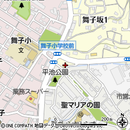セブンイレブン神戸舞子坂１丁目店周辺の地図