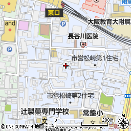 エンゼルブレッサ阿倍野松崎町周辺の地図