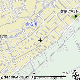 岡山県岡山市中区湊235周辺の地図