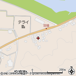 島根県益田市安富町1308周辺の地図