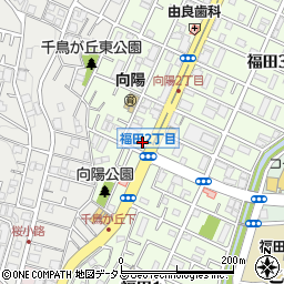 三井住友銀行向陽 ＡＴＭ周辺の地図