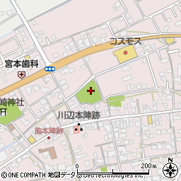 岡山県倉敷市真備町川辺477周辺の地図
