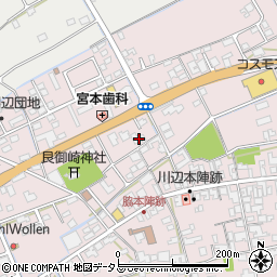 岡山県倉敷市真備町川辺253周辺の地図