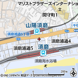 タイムズ須磨駅前第３駐車場 神戸市 駐車場 コインパーキング の住所 地図 マピオン電話帳