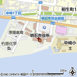 三井住友銀行明石市役所 ＡＴＭ周辺の地図