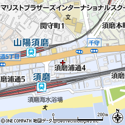 タイムズ須磨駅前第２駐車場 神戸市 駐車場 コインパーキング の住所 地図 マピオン電話帳