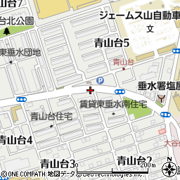 兵庫県神戸市垂水区青山台周辺の地図