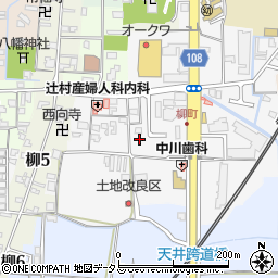 奈良県大和郡山市柳町16-1周辺の地図